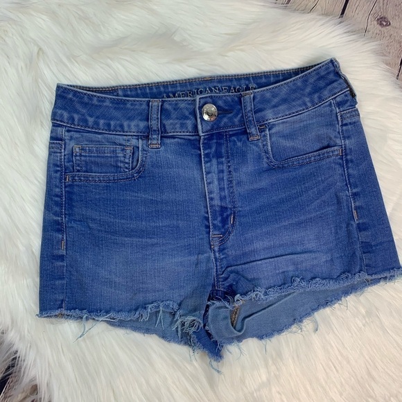 American Eagle Outfitters Hi-Rise Shortie size 4 - Picture 1 of 8